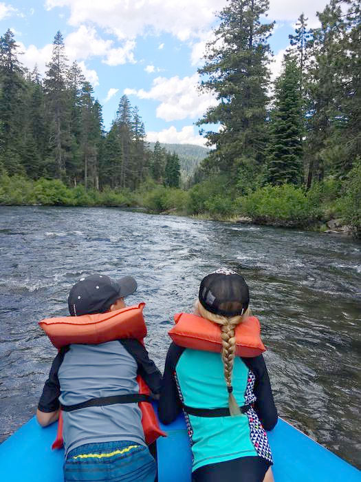 Rafting the Truckee River 